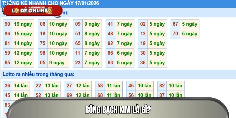 Rồng Bạch Kim cung cấp dữ liệu soi cầu uy tín